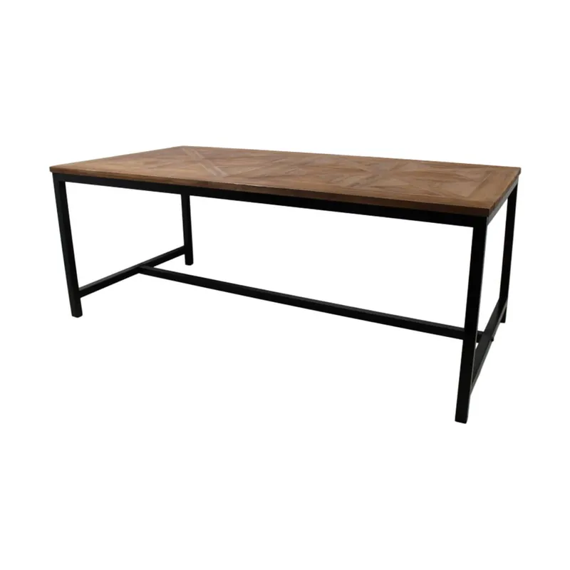 Wyjątkowa oferta Stół z drewna tekowego HSM Collection Mozain, 100x200 cm Bonami