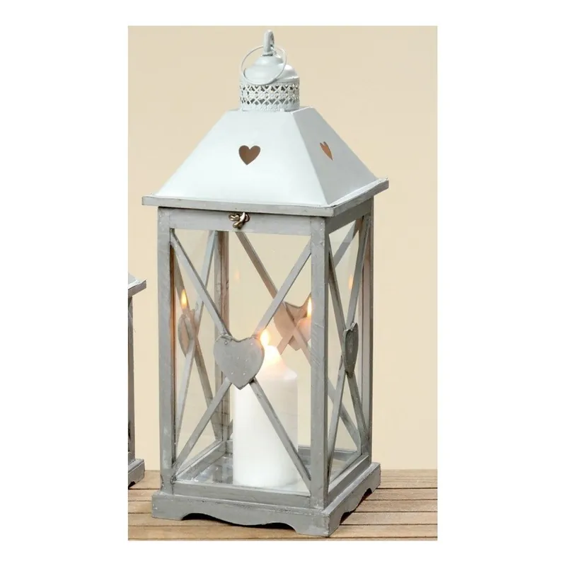 Lampion z drewna jodłowego Boltze Dolli, wys. 66 cm Bonami Tani