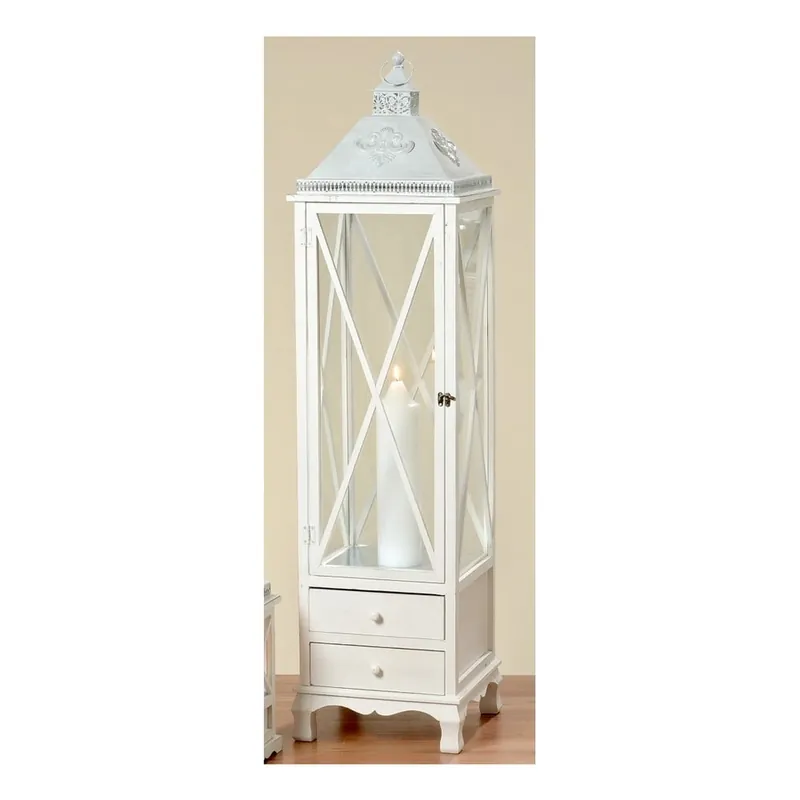 Lampion z drewna jodłowego Boltze Thierry, wys. 138 cm Bonami Oferta limitowana