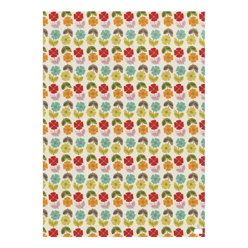Tylko do końca tygodnia Zestaw 25 arkuszy papieru dekoracyjnego Rex London Poppy Mid Century Bonami