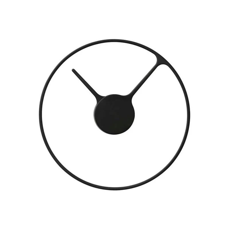Czarny zegar Stelton Ø 30 cm Bonami Oferta