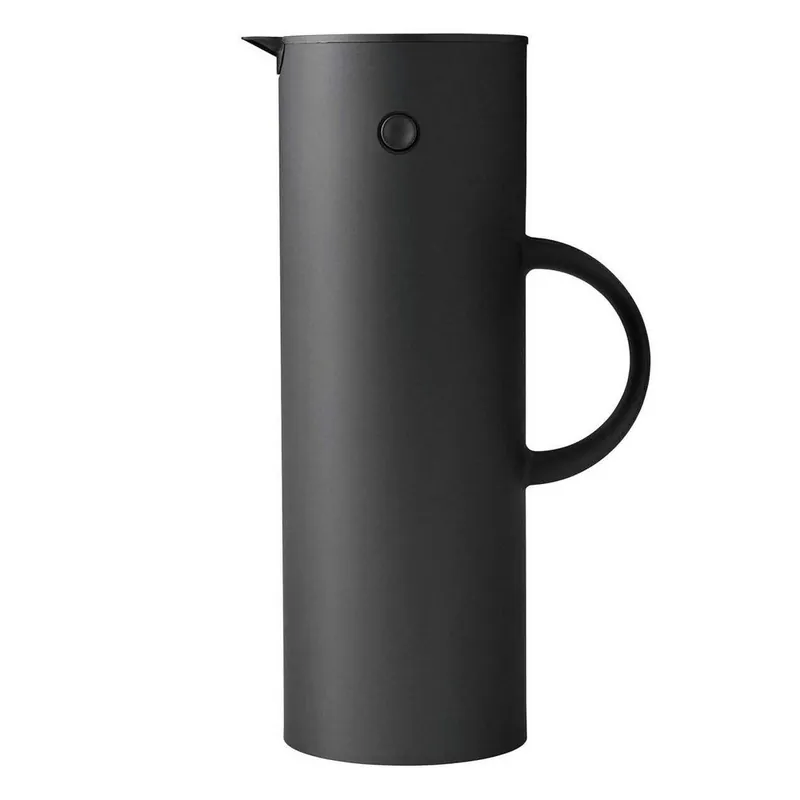 Czarny termos matowy Stelton EM77 1l Bonami Darmowy zwrot