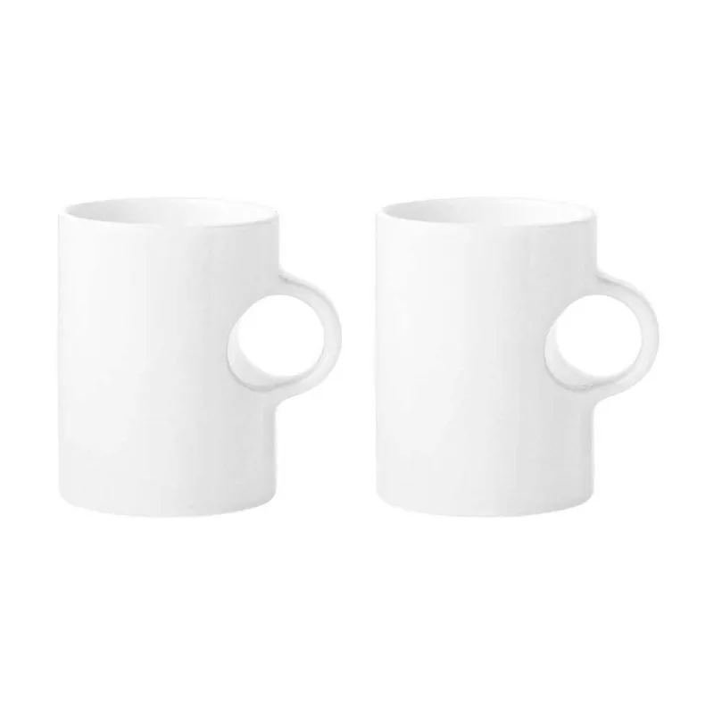 Szybka wysyłka Zestaw 2 kremowych kubków Stelton Circle Bonami