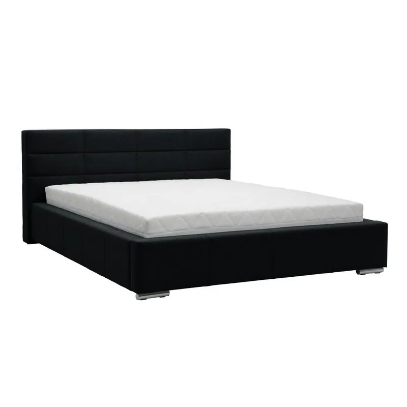 Ekspresowa dostawa Czarne łóżko 2-osobowe Mazzini Beds Reve, 160x200 cm Bonami