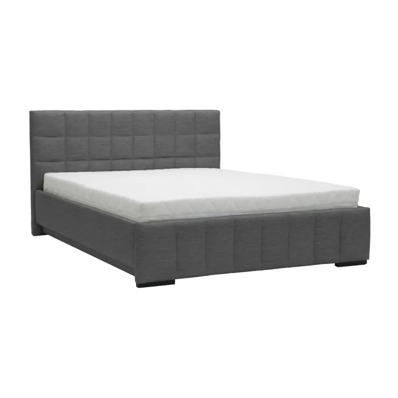 Szare łóżko 2-osobowe Mazzini Beds Dream, 140x200 cm Bonami Ograniczona ilość