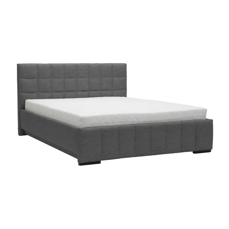 Promocja Szare łóżko 2-osobowe Mazzini Beds Dream, 180x200 cm Bonami