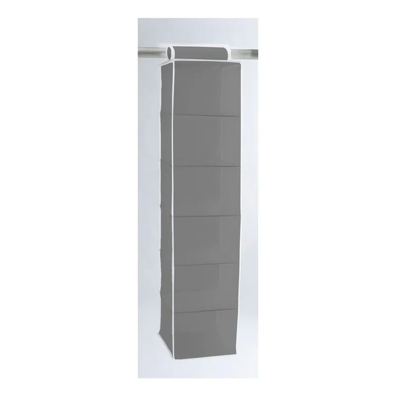 Tylko do końca tygodnia Szary organizer wiszący z 6 przegródkami Compactor Niveaux Bonami