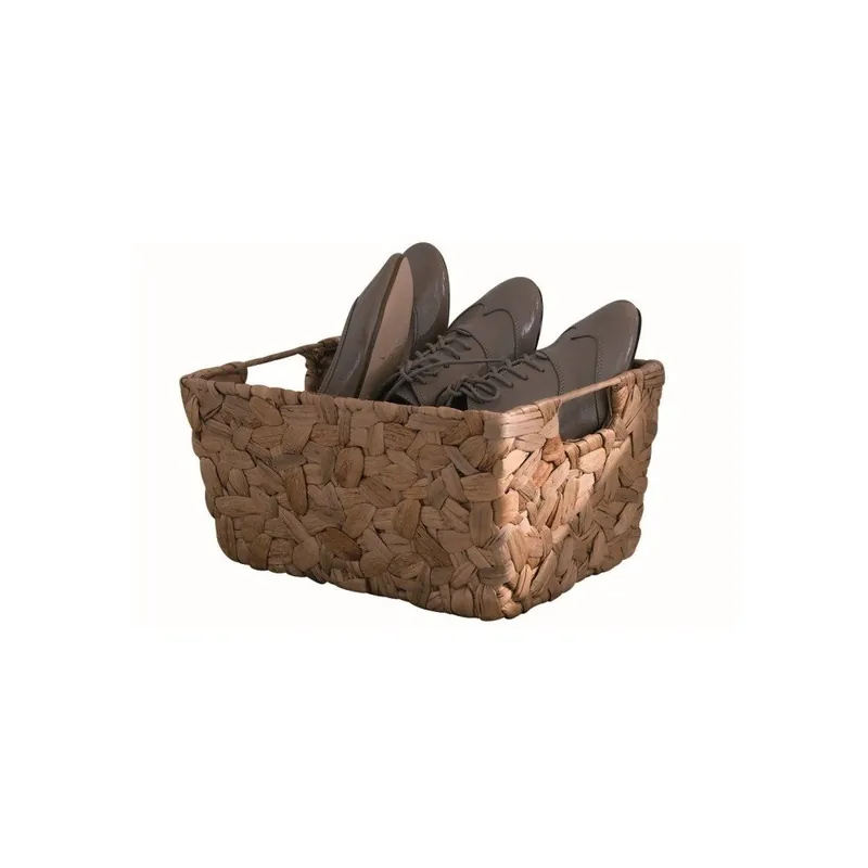 Brązowy koszyk z hiacynta wodnego Compactor Hyacinth, szer. 40 cm Bonami Łatwy zwrot