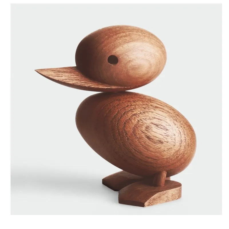 Wybór klientów Dekoracja z drewna bukowe w kształcie kaczuszki Architectmade Duckling Bonami