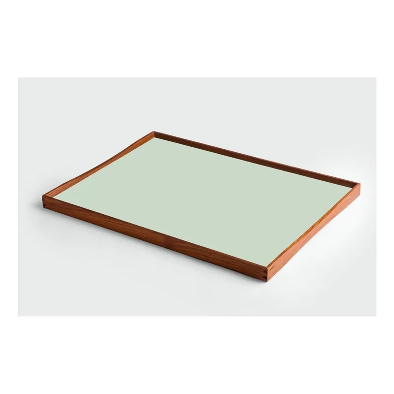 Oferta Taca z drewna tekowego se zieloną deską Architectmade, dł. 51 cm Bonami