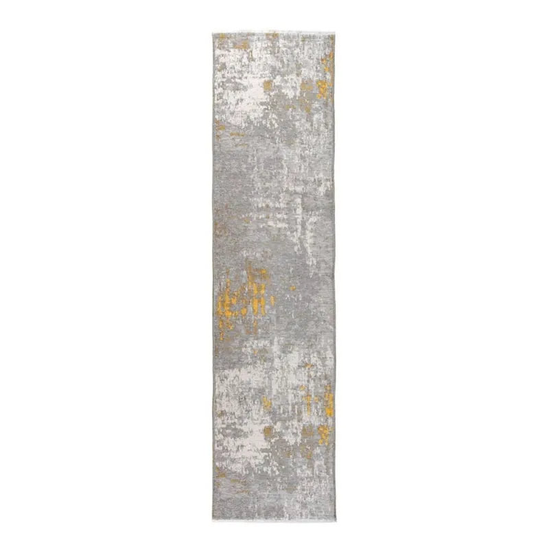 Ekspresowa dostawa Żółto-szary dywan dwustronny Maylea, 77x300 cm Bonami