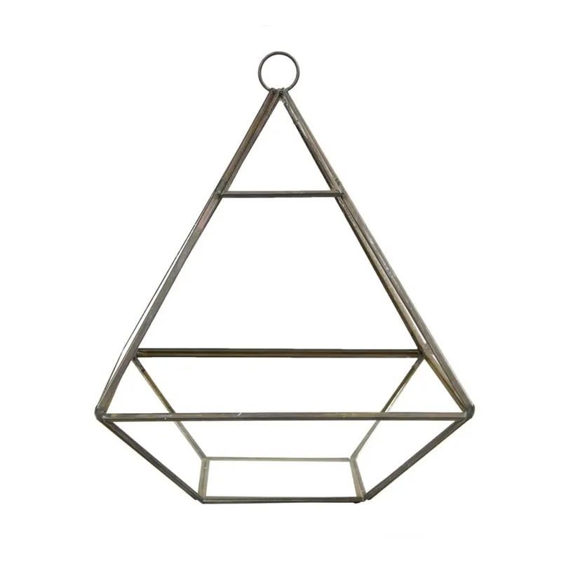 Szybka wysyłka Pojemnik na drobiazgi/osłonka na sukulent Sass & Belle Black Pyramid Bonami