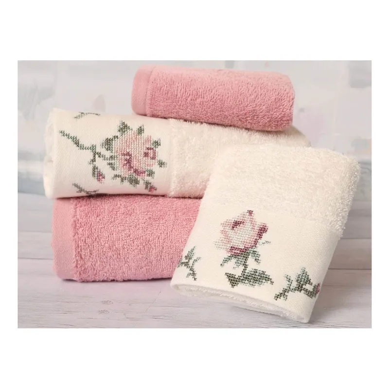 Oferta czasowa Komplet 4 ręczników z bawełny premium Rosabella Bonami