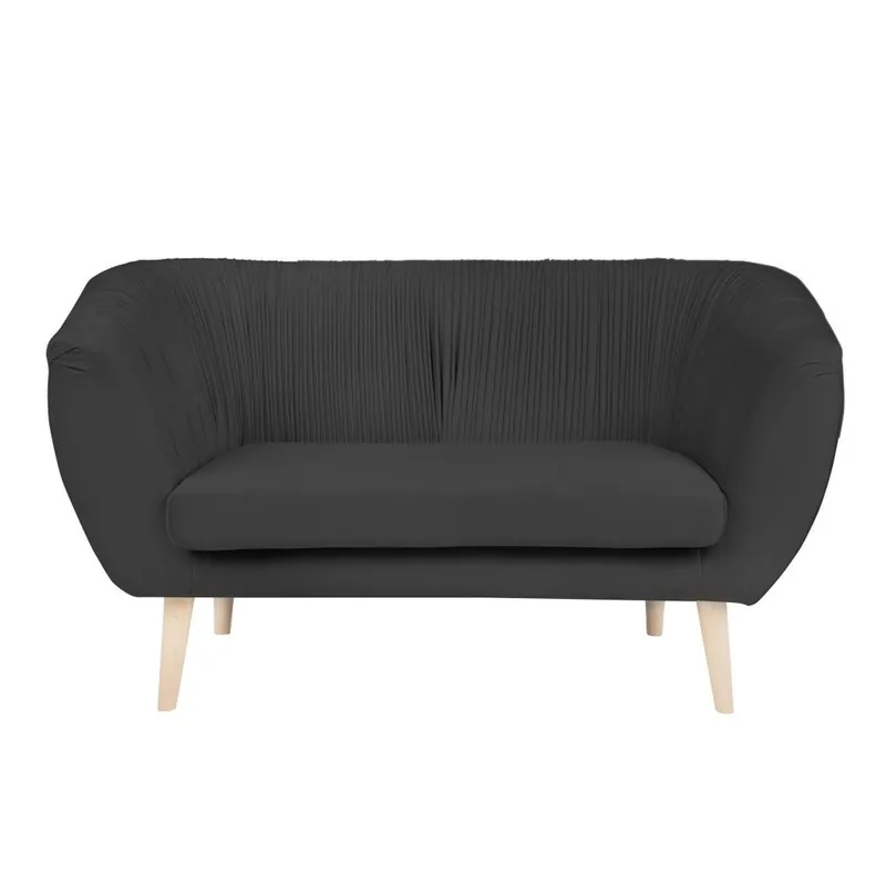 Tani Grafitowa sofa 2-osobowa Paolo Bellutti Massimo Bonami