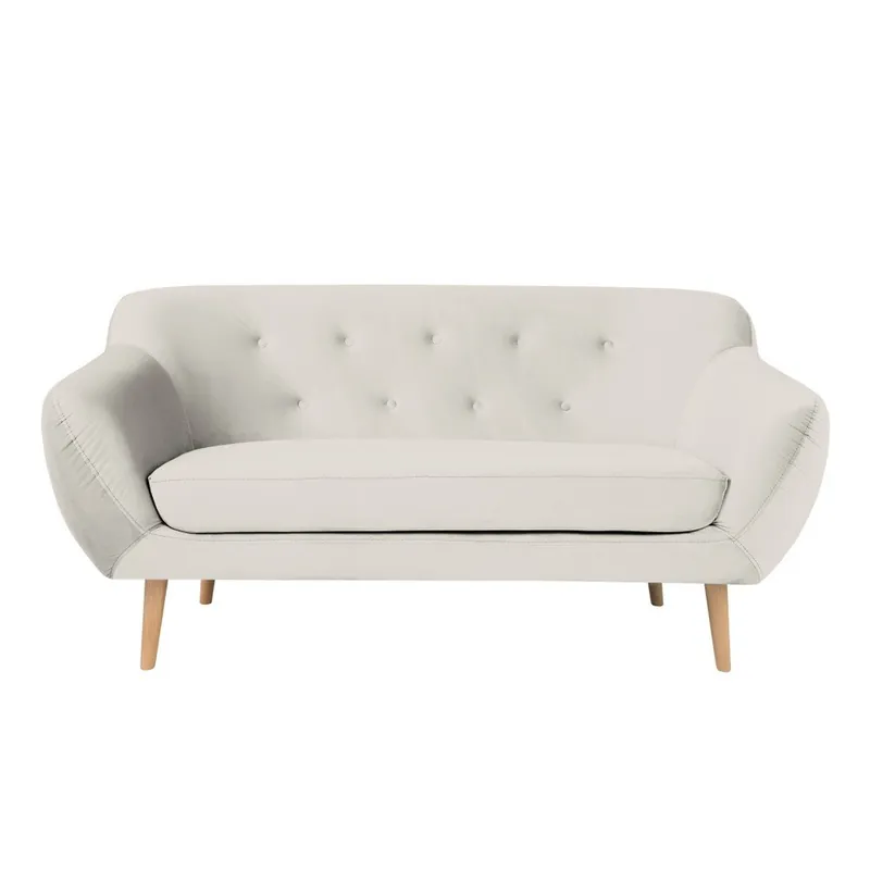 Kremowa sofa 2-osobowa Mazzini Sofas Amelie Bonami Wysoka jakość