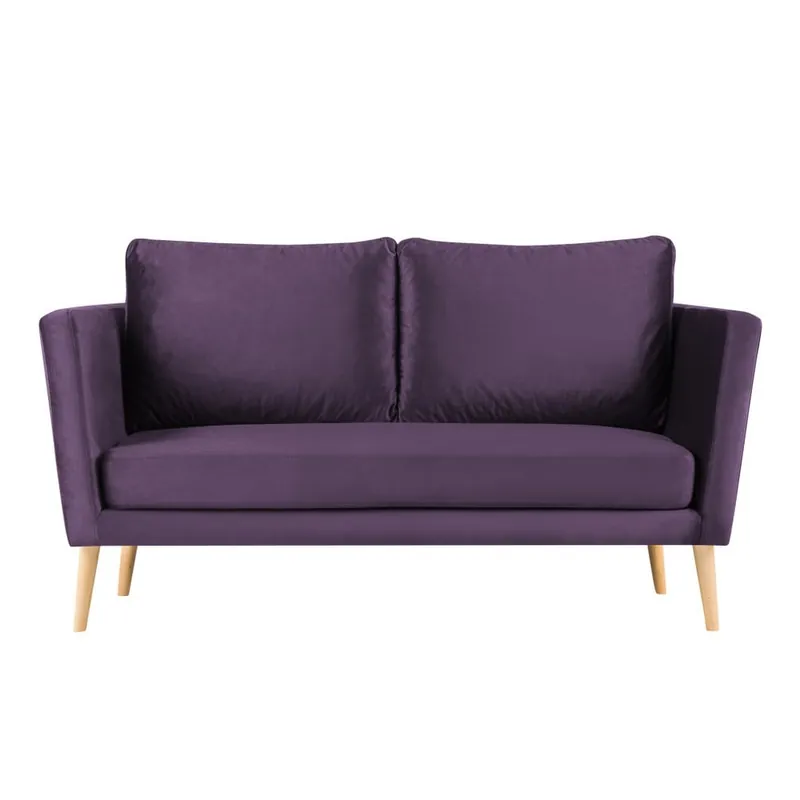 Fioletowa sofa 2-osobowa Paolo Bellutti Julia Bonami Ostatnia szansa