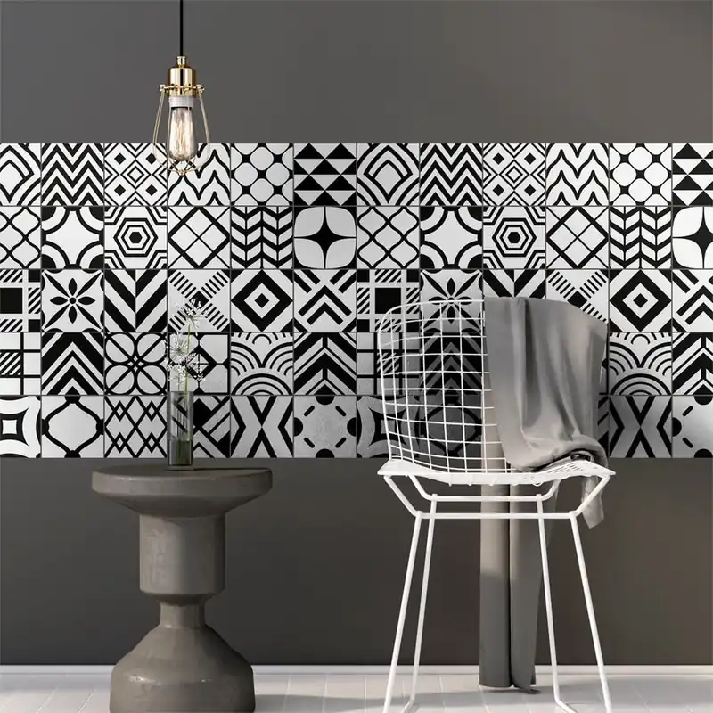 Oferta limitowana Zestaw 30 naklejek Ambiance Glasgow, 90x75 cm Bonami
