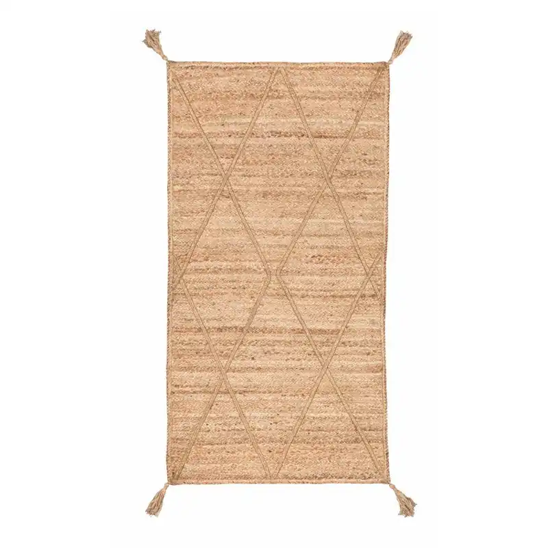 Brązowy dywan tkany ręcznie Nattiot Carpet Elise, 80x150 cm Bonami Oferta limitowana
