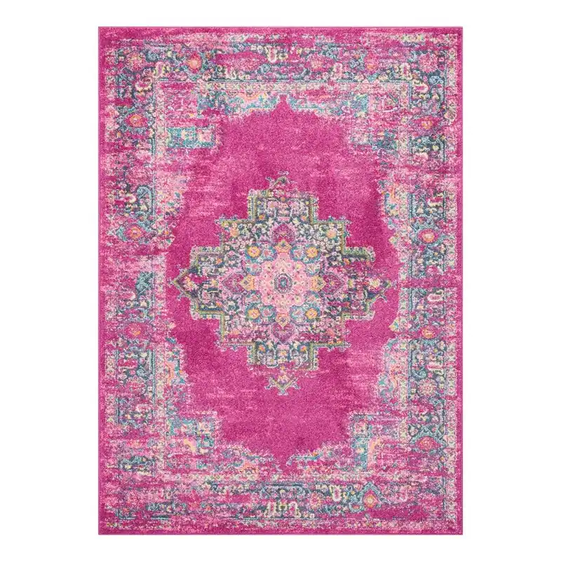 Ograniczona ilość Dywan Nourison Passion Fuchsia Duro, 175x114 cm Bonami