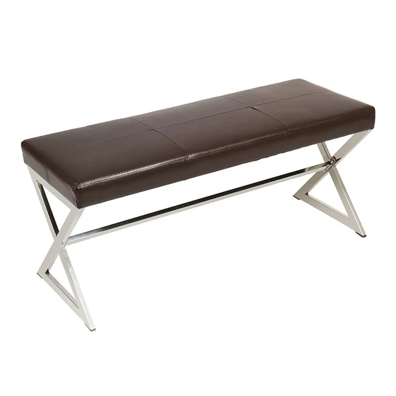 Wyjątkowa oferta Brązowa ławka Santiago Pons Simi, szer. 102 cm Bonami