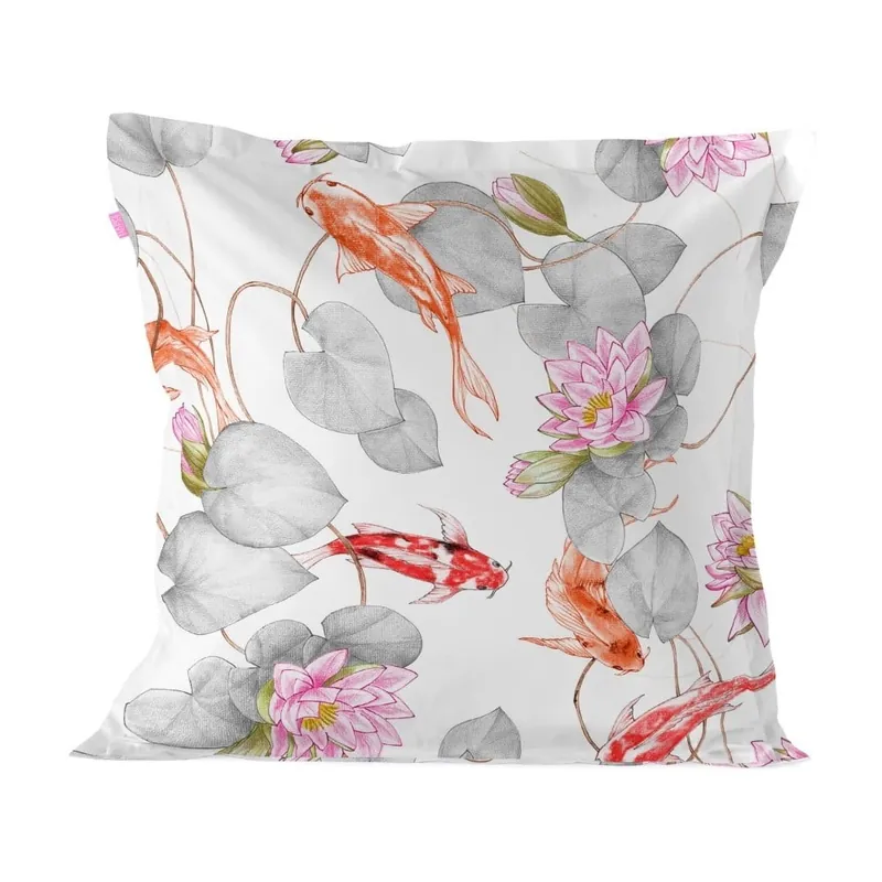 Poszewka na poduszkę z czystej bawełny Happy Friday Lotus, 60x60 cm Bonami Cena promocyjna
