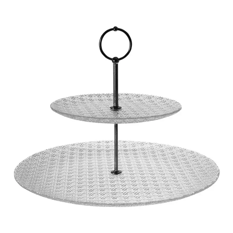 Szklana etażerka Côté Table Bonami Popularny
