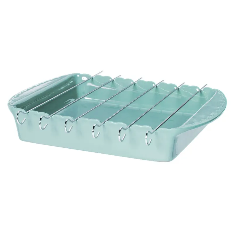 Niebieska patelnia na szaszłyki Côté Table Carmin BBQ Bonami Promocja