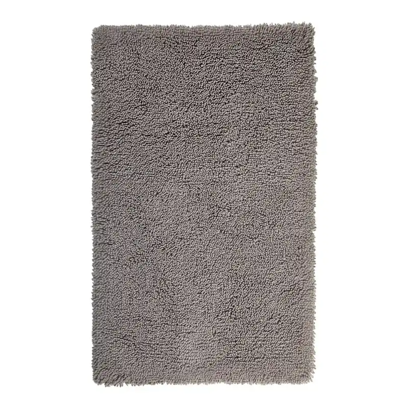 Hit cenowy Ciemnoszary dywanik łazienkowy z bawełny organicznej Aquanova Mezzo Shark, 70x120 cm Bonami