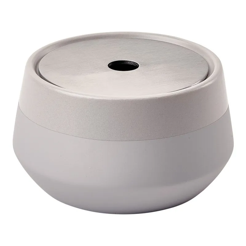 Jasnoszary pojemnik na kosmetyki Aquanova Opaco, ⌀ 14 cm Bonami Wyprzedaż