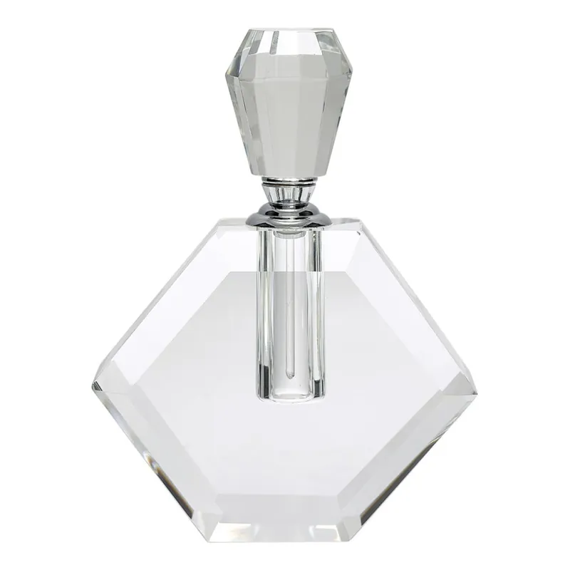 Bezpieczne zakupy Szklany flakon na perfumy Green Gate, wys. 14 cm Bonami