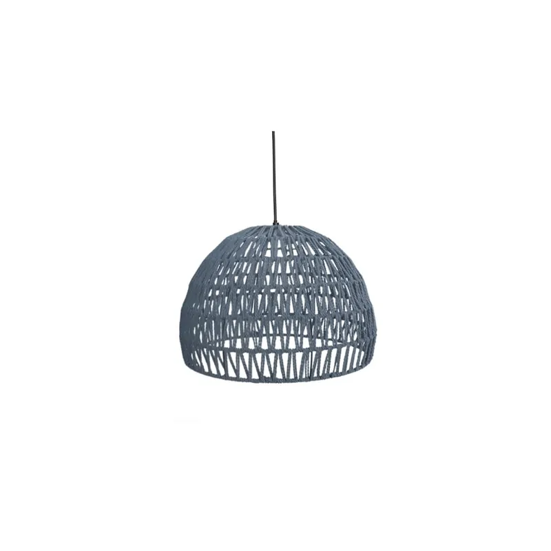 Łatwy zwrot Szara lampa wisząca LABEL51 Rope, ⌀ 38 cm Bonami