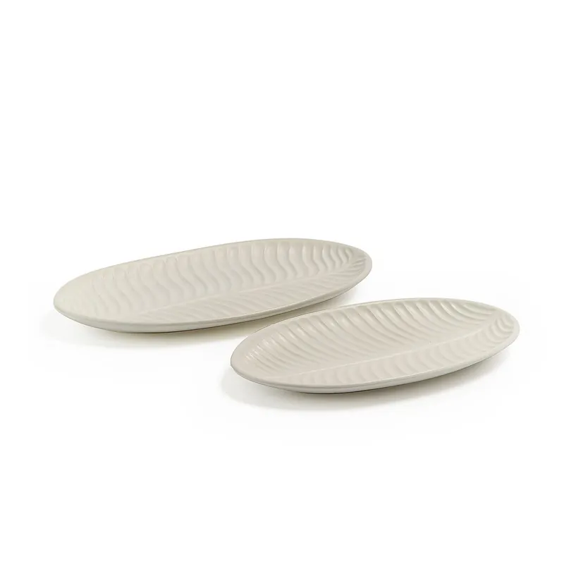 Tani Zestaw 2 tac ceramicznych La Forma Lizzy Bonami