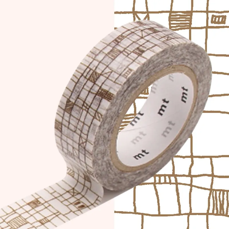 Ekspresowa dostawa Taśma dekoracyjna washi MT Masking Tape Valerie, dł. 10 m Bonami