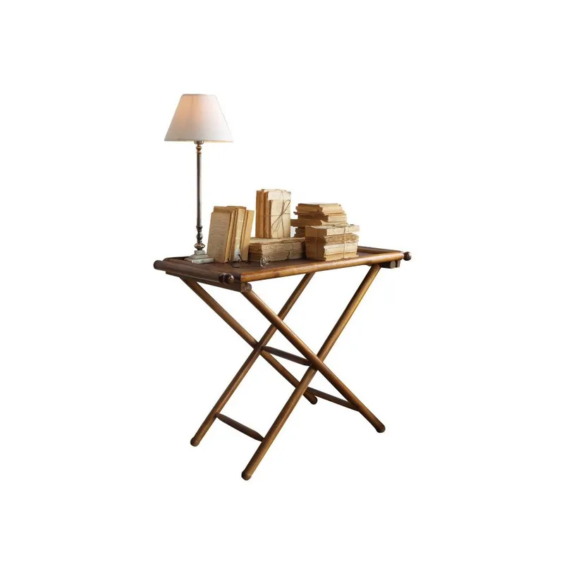 Konsola z drewna tekowego Orchidea Milano Safari, szer. 92 cm Bonami Hit sprzedaży
