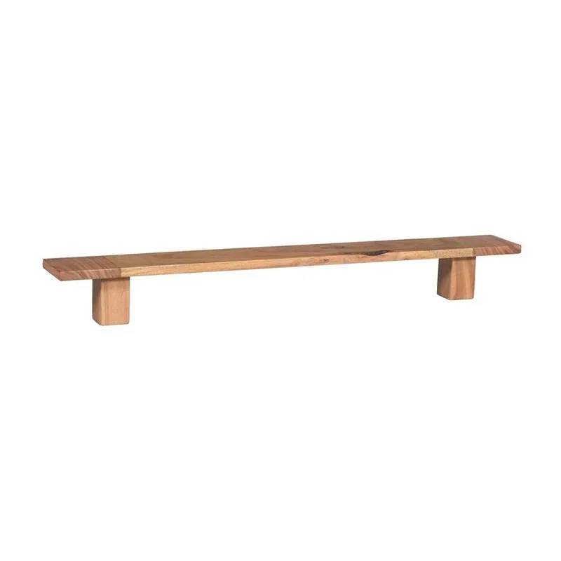 Ostatnia szansa Wieszak na ręczniki z drewna akacjowego Woodking Wellington, 85 cm Bonami
