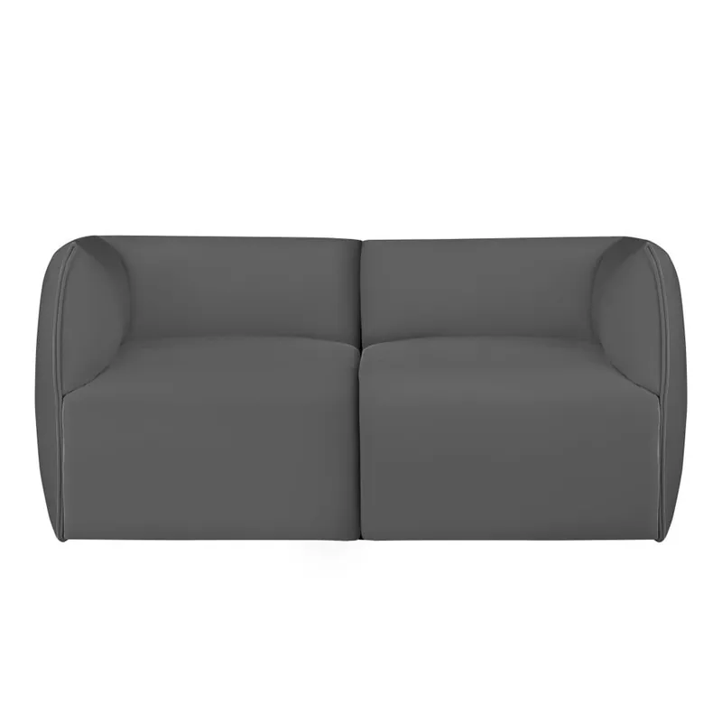 Wybór klientów Szara modułowa sofa 2-osobowa Norrsken Ebbe Bonami