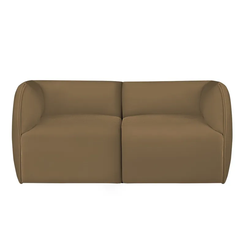 Ciemnobrązowa modułowa sofa 2-osobowa Norrsken Ebbe Bonami Wysoka jakość