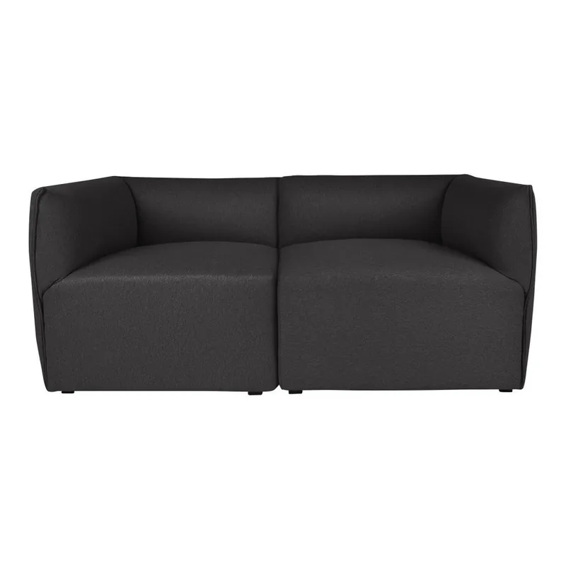 Darmowy zwrot Grafitowa modułowa sofa 2-osobowa Norrsken Ollo Bonami