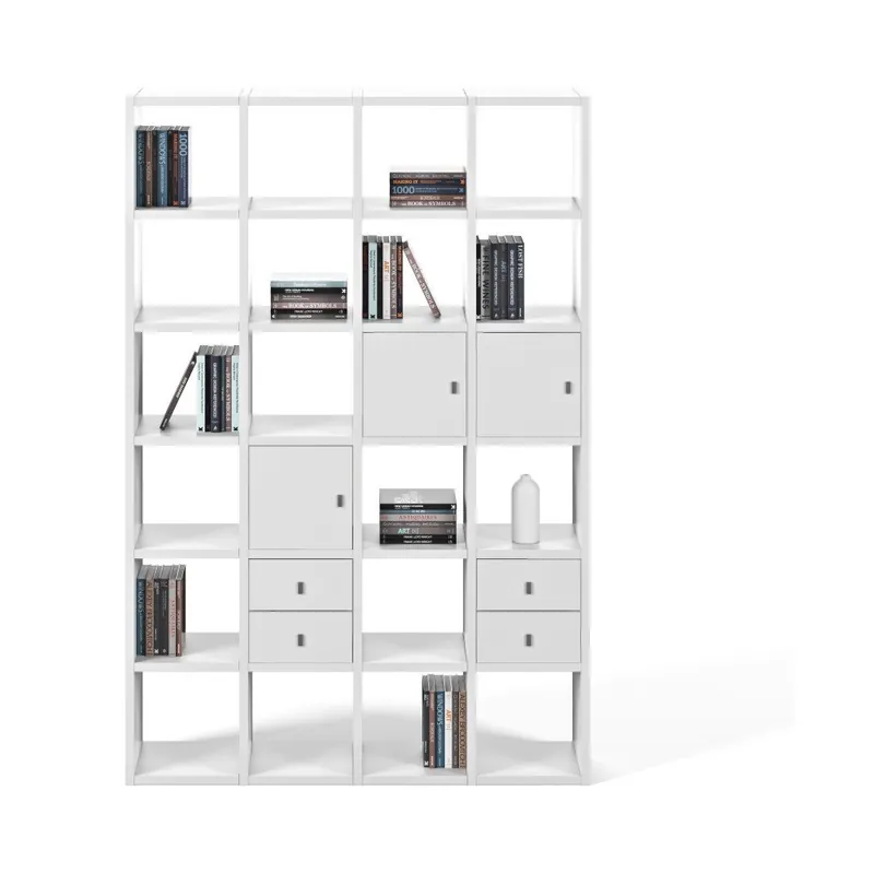 Biały regał TemaHome Pombal, wys. 224 cm Bonami Bestseller