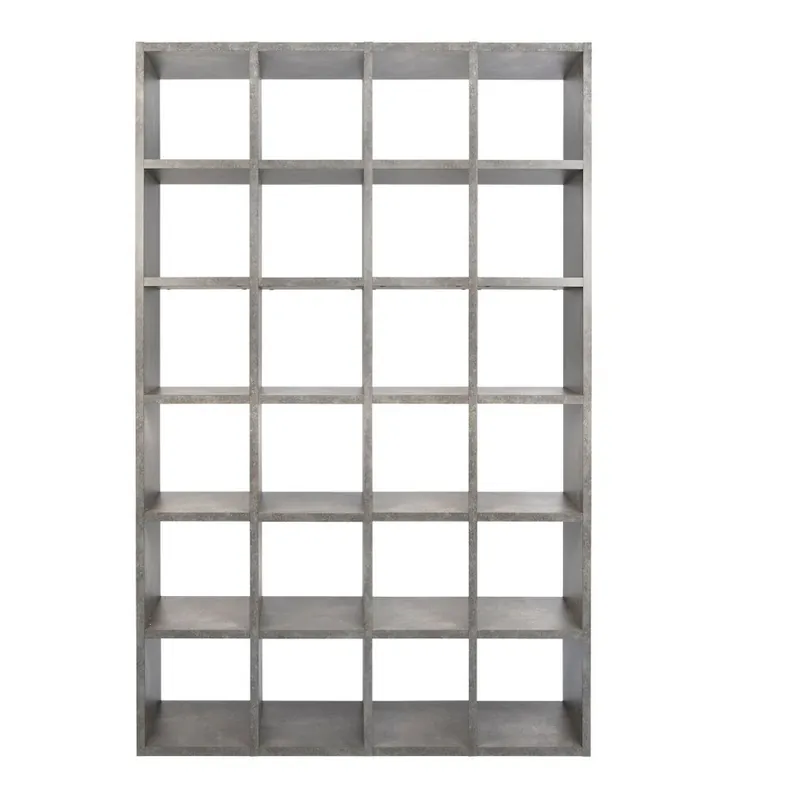 Oferta czasowa Szary regał w dekorze betonu TemaHome Pombal, wys. 224 cm Bonami