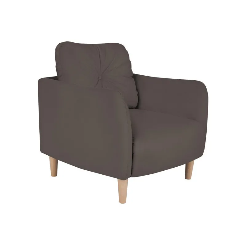 Antracytowy fotel Micadoni Home Belano Bonami Oferta