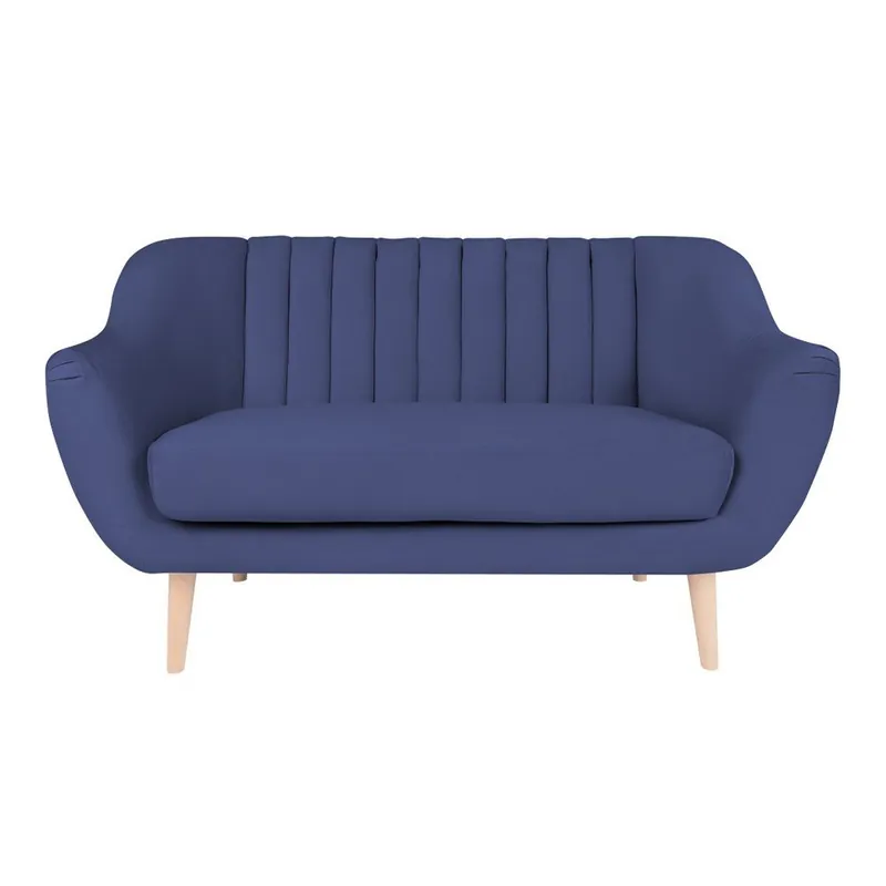 Premium Niebieska sofa 2-osobowa Micadoni Home Vincente Bonami