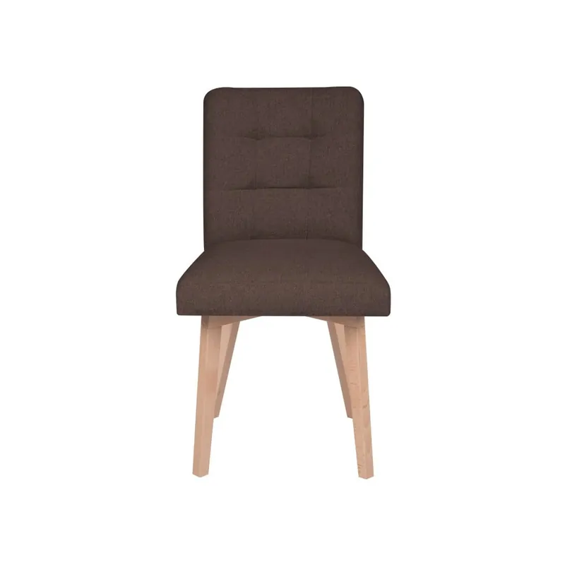 Brązowe krzesło Micadoni Home Lucio Bonami Premium
