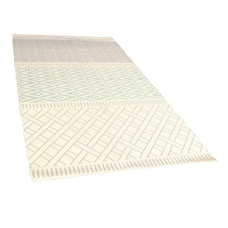 Beżowo-zielony dywan z domieszką bawełny Maiko Alfombra, 170x240 cm Bonami Sprawdź teraz