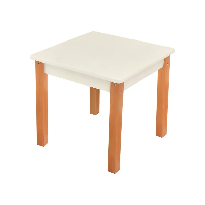 Wysoka jakość Biały stolik dziecięcy Mobi furniture Mario Bonami