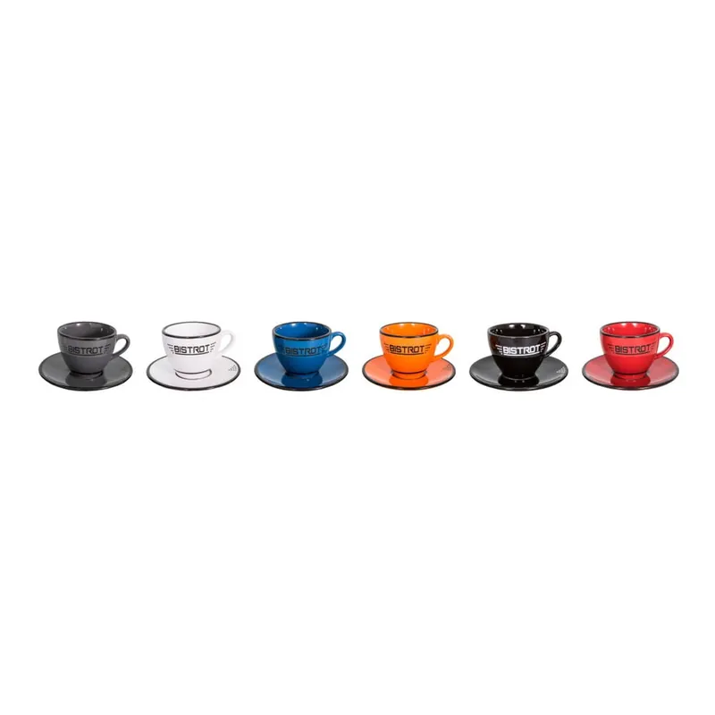 Zestaw 6 ceramicznych filiżanek ze spodkami Antic Line Bistrot Bonami Sprawdź teraz