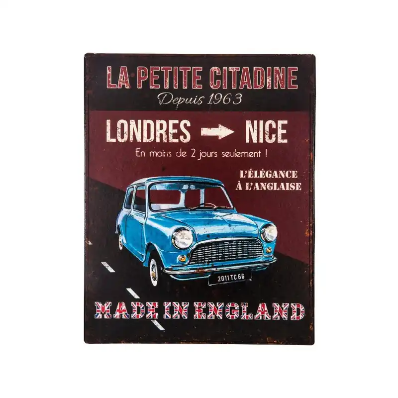 Bezpieczna płatność Tablica metalowa Antic Line Mae in England, 22x28 cm Bonami