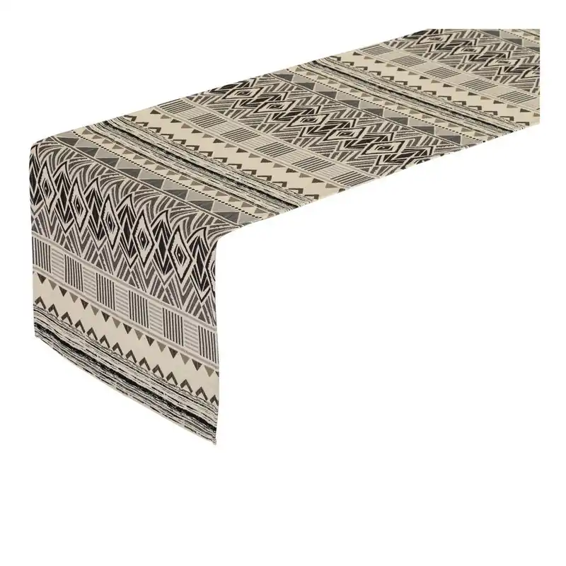 Bezpieczne zakupy Szary bieżnik Unimasa Ethnic, 50x145 cm Bonami