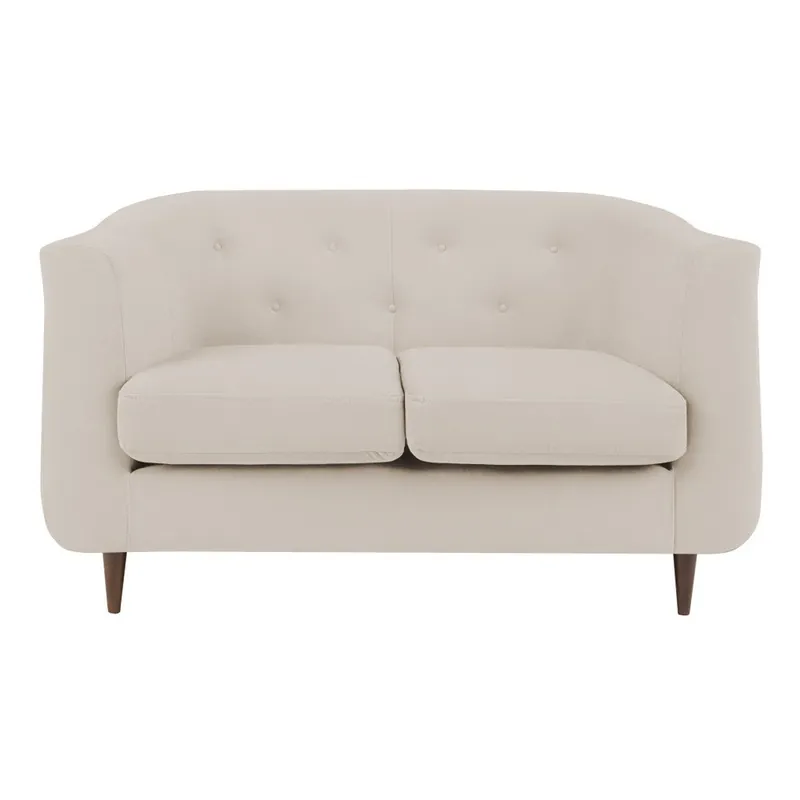 Dostępne od ręki Kremowa sofa Kooko Home Love, 125 cm Bonami