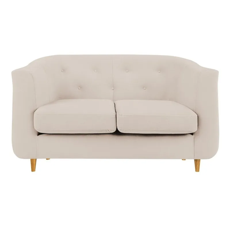 Do wyczerpania zapasów Kremowa sofa 2-osobowa Mel Art Michael Bonami